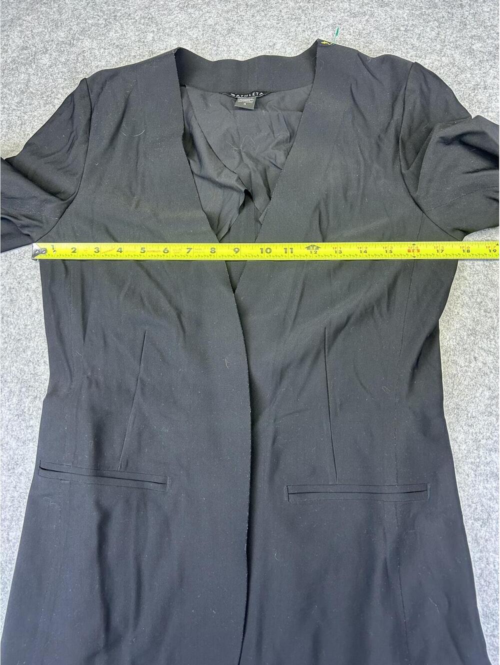 Athleta Blazer Interstellar Lightweight Athletic Business Casual Formal Size 4 - Picture 5 of 8